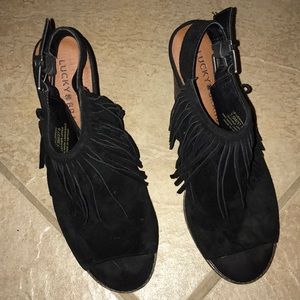 Black Lucky Brand Heels